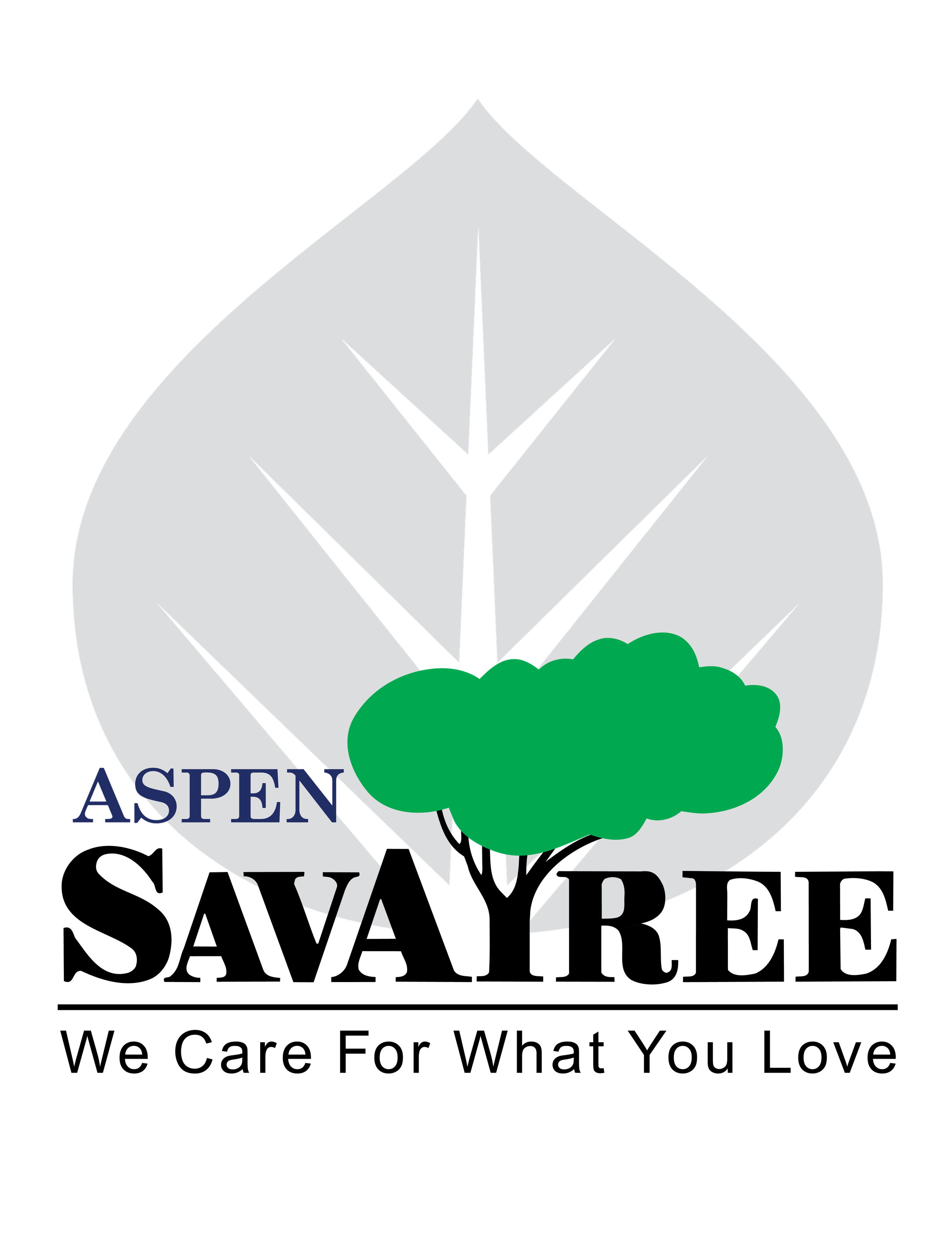 SavATree corporate logo plus SavATree Aspen partner company logo