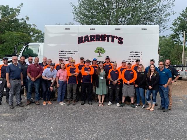 Barrett’s Tree Service group photo