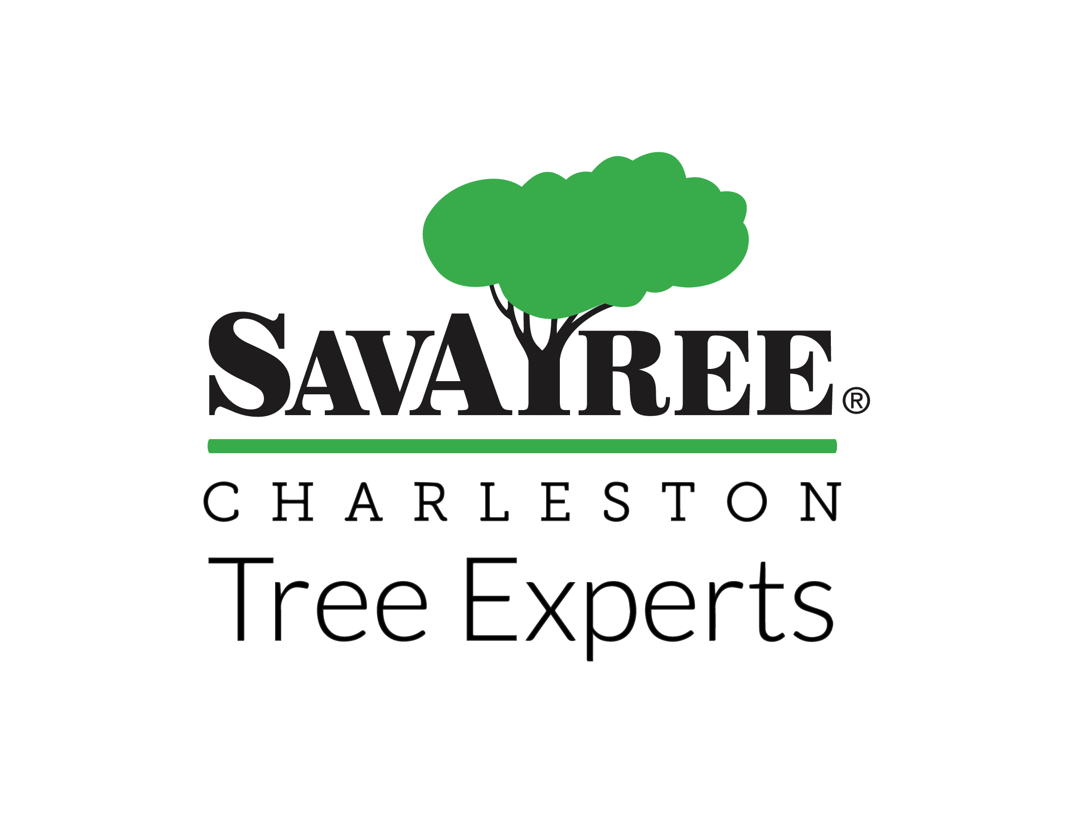 SavATree corporate logo plus SavATree Charleston partner company logo